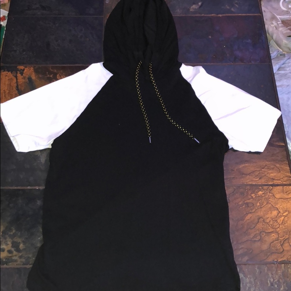 short sleeve hoodie